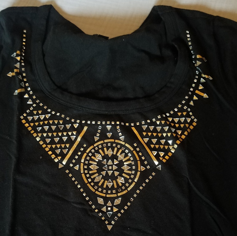 Black embellished G by Guess NWOT